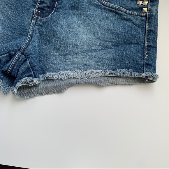 Low Rise Denim Shorts Youth Size 7 - Picture 4 of 9
